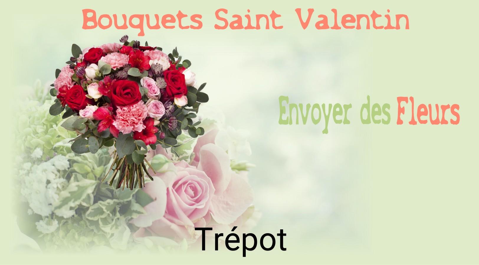 Roses de Saint-Valentin livrées à Trépot